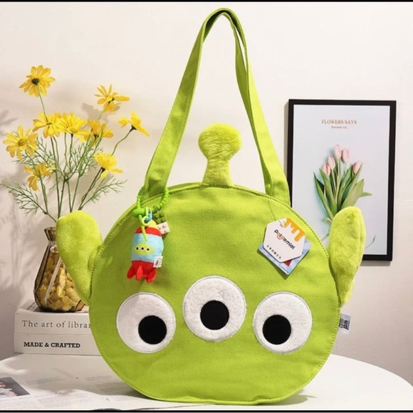 Disney Handbags - Disney Green Alien Crossbody Bag